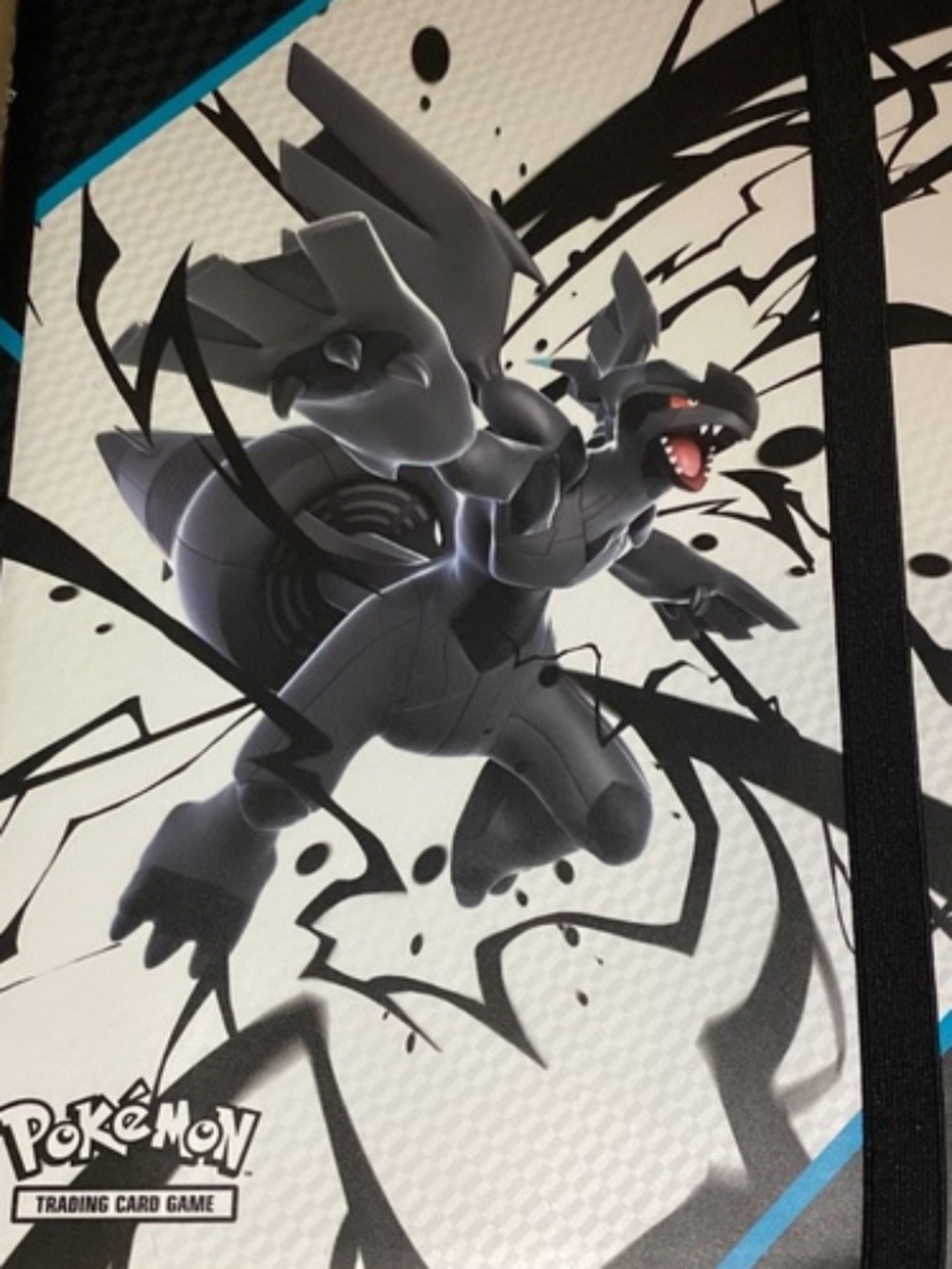 POKÉMON TCG Zekrom Scarlet & Violet 9-Pocket Binder NEVER Used with poster